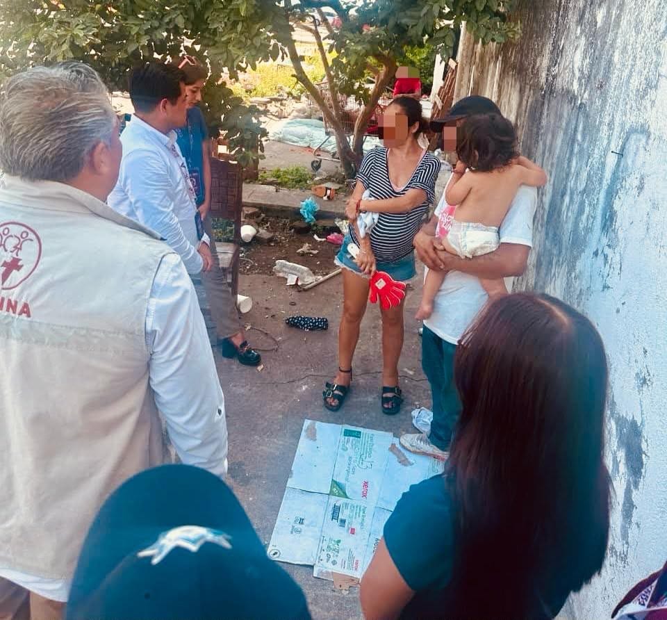 Resguarda DIF Municipal de Veracruz a niño que se encontraba en posible situación de riesgo