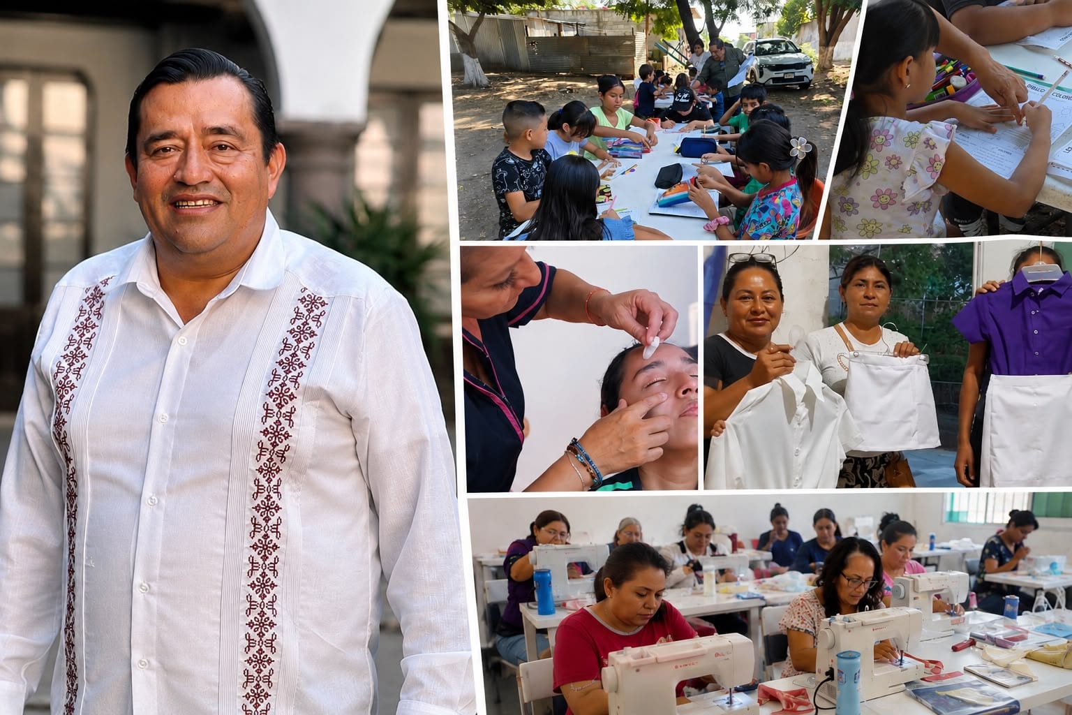 Impulsa Esaú Hernández cursos y talleres de verano en colonias de Veracruz