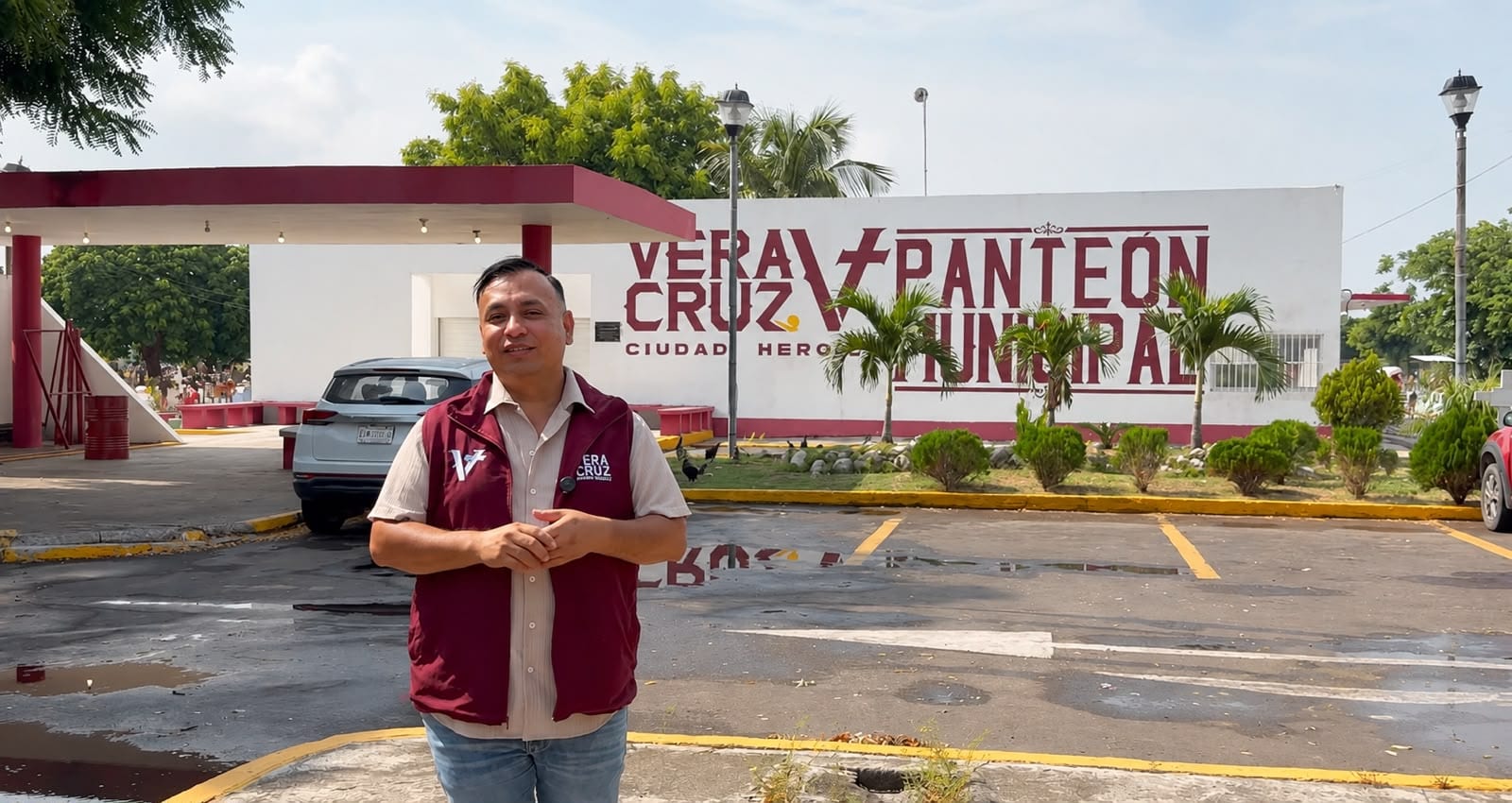 Destaca Regidor Quirino Ramírez mejoras en el Panteón Municipal de Veracruz; amplían horarios y fortalecen servicios