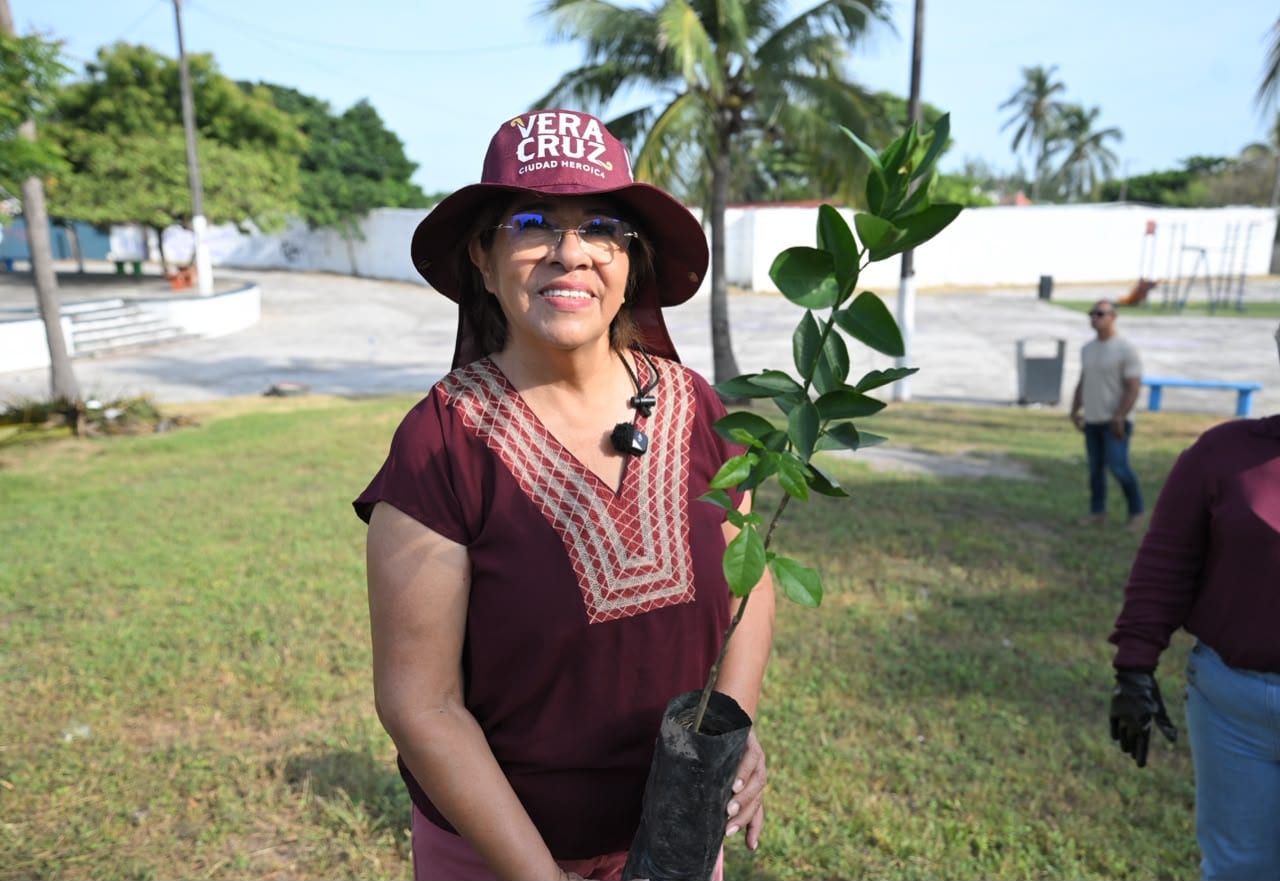 Con 20 mil árboles sembrados, refrenda Rosa María compromiso ambiental durante Jornada Nacional de Reforestación 2026